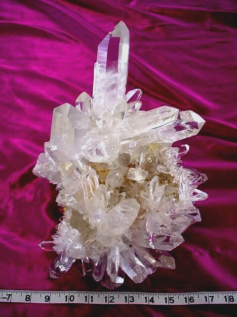Arkansas Quartz Crystal Cluster - Super Nice Collector Piece