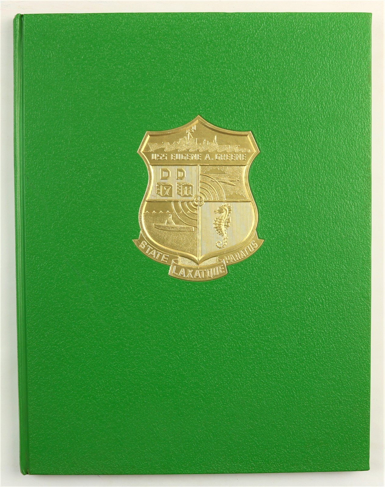 USS Eugene A. Greene (DD-711) 1971 1972 Mediterranean Deployment Cruise Book