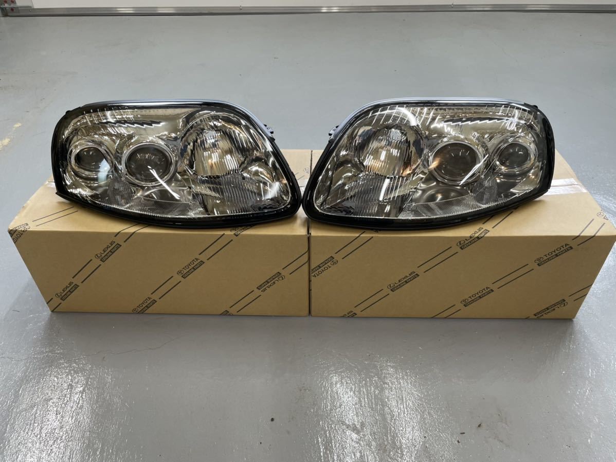 Toyota JZA80 Supra Glass Headlight Lens Set L&R Toyota JZA80 Supra Glass Headlight Lens Set L&R