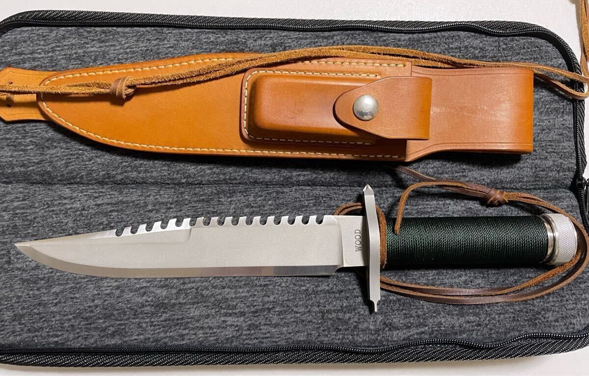 Andy Wood Knives Rambo 1 First Blood Knife Andy Wood Knives Rambo 1 First Blood Knife