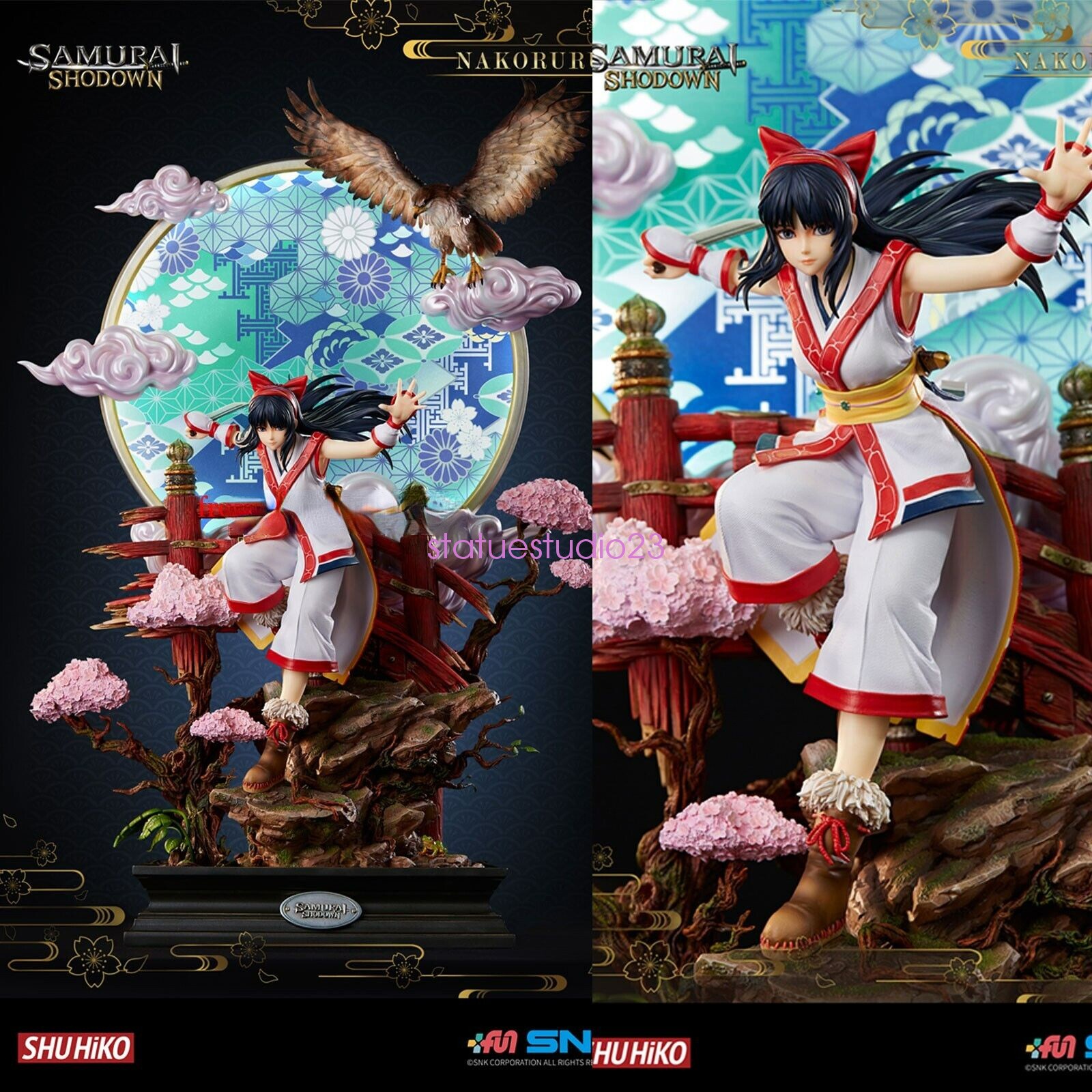 SHU HiKO Studio Samurai Spirits Nakoruru 1/6 Resin Statue Painted Model 21 SHU HiKO Studio Samurai Spirits Nakoruru 1/6 Resin Statue Painted Model 21