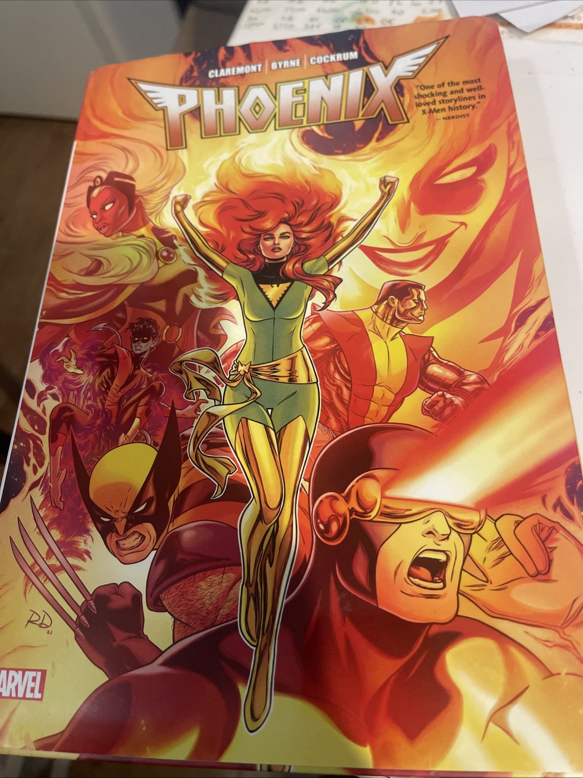 Phoenix Omnibus #1 (Marvel Comics 2021) First Print Stamp Inside Phoenix Omnibus #1 (Marvel Comics 2021) First Print Stamp Inside