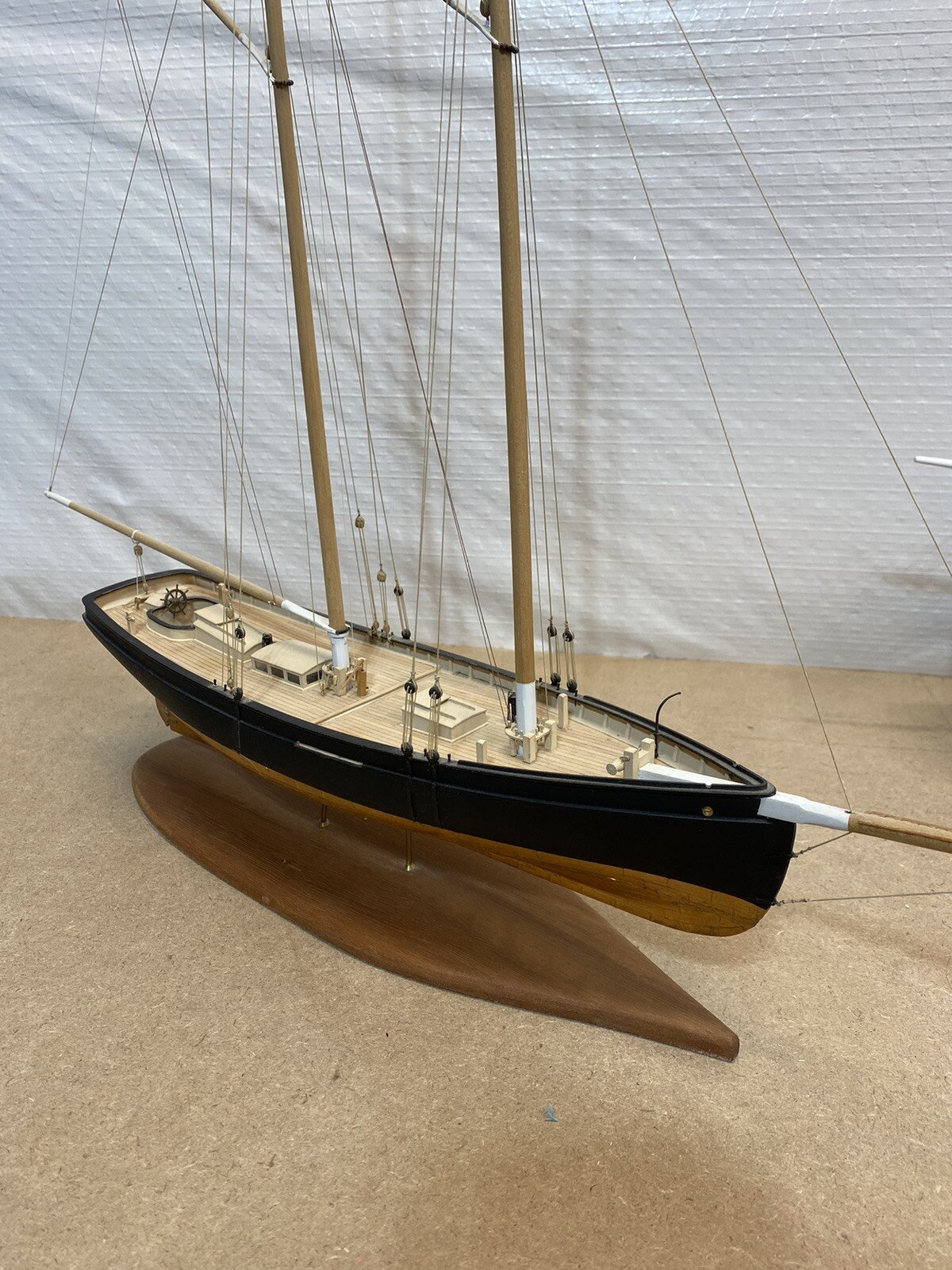 Scratch-Built Museum Quality Ship Model: Phantom, New York Pilot Boat