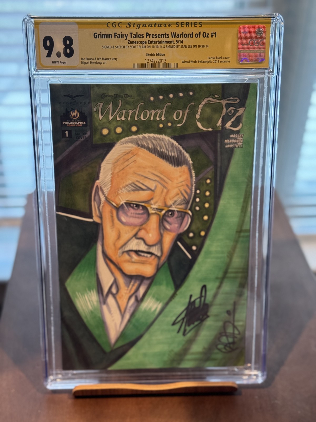 Warlord of Oz #1 CGC SS 9.8 Stan Lee SIGNED ONE OF A KIND Wizard of Oz COSPLAY Warlord of Oz #1 CGC SS 9.8 Stan Lee SIGNED ONE OF A KIND Wizard of Oz COSPLAY