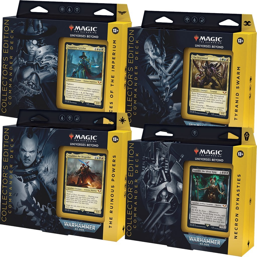 Universes Beyond: Warhammer 40,000 - Commander Deck Case (Collector's Edition... Universes Beyond: Warhammer 40,000 - Commander Deck Case (Collector's Edition...