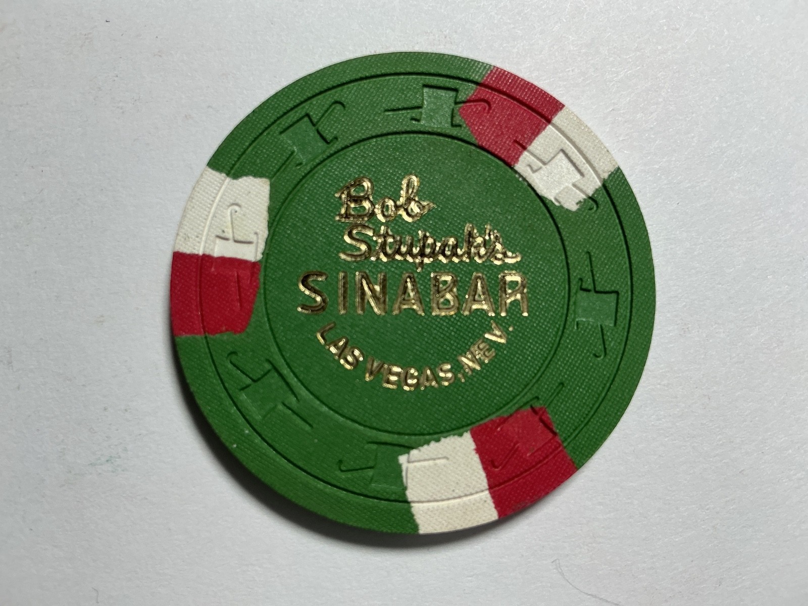$25 Bob Stupak’s Sinabar, Las Vegas, NV (RB1) $25 Bob Stupak’s Sinabar, Las Vegas, NV (RB1)