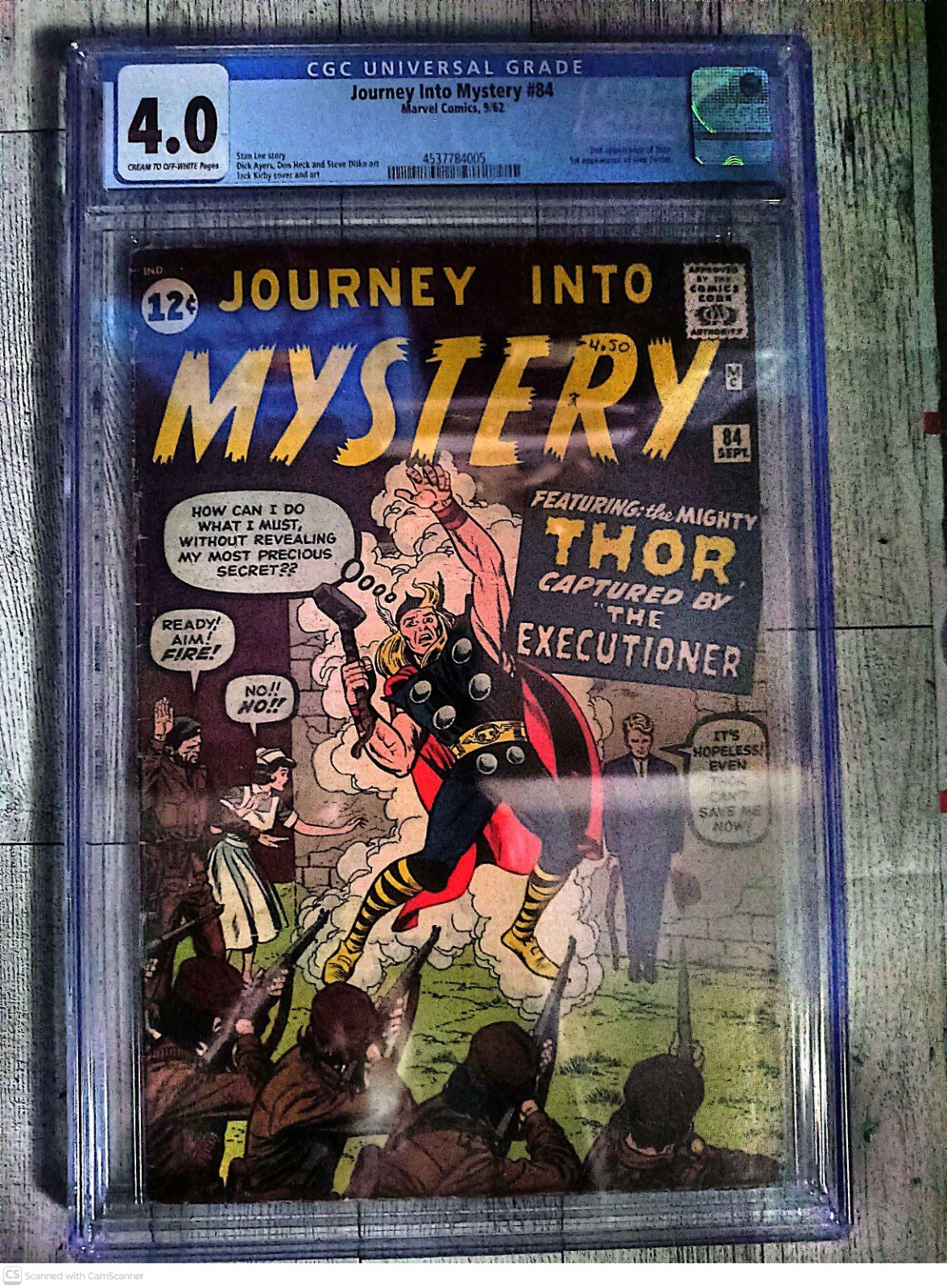 Journey into Mystery #84 👉 CGC 4.0 💥2nd Appearance Of Thor. 