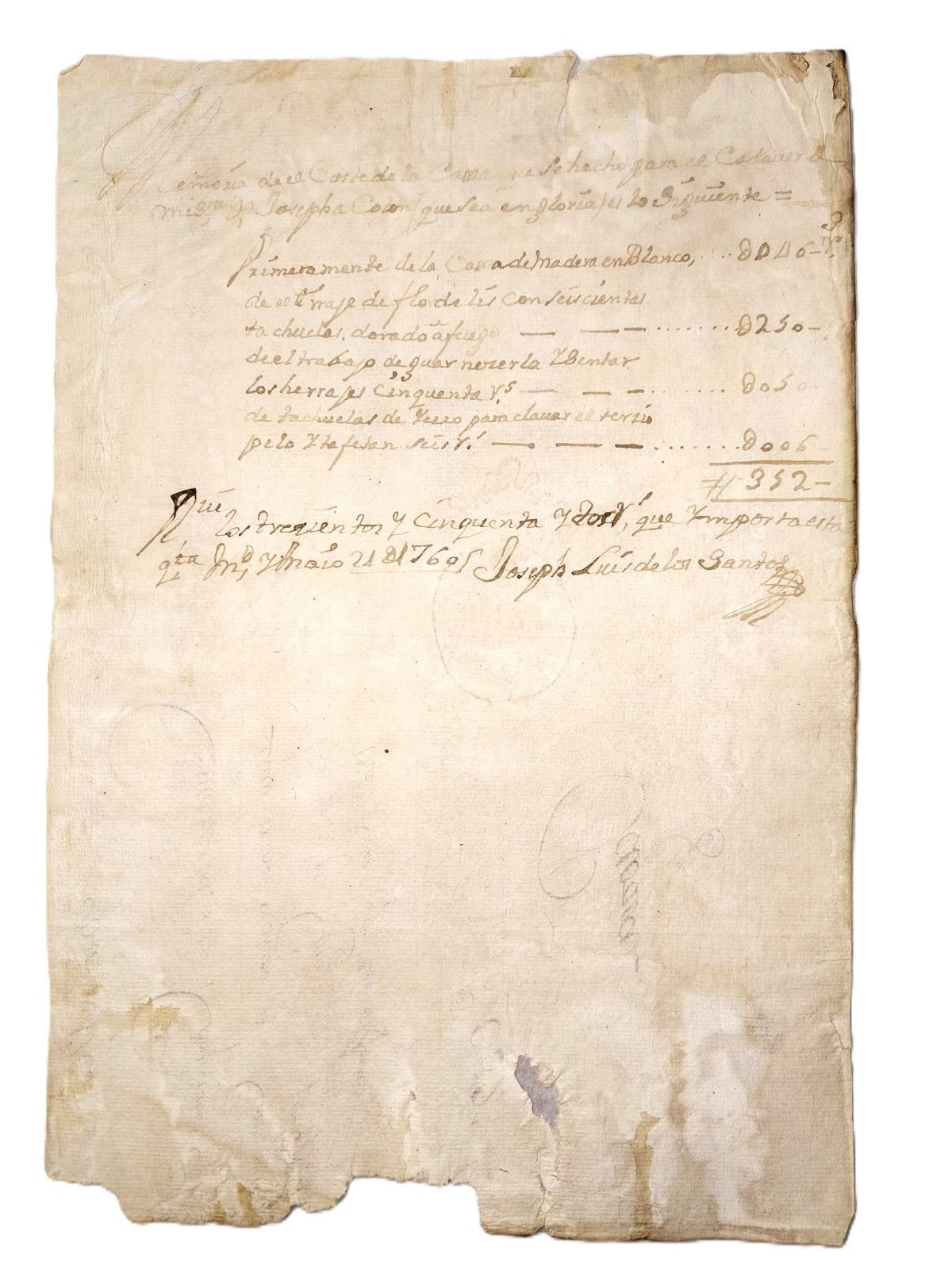 1760 Christopher Columbus Family Burial Ledger King Carlos III Cristóbal Colón 1760 Christopher Columbus Family Burial Ledger King Carlos III Cristóbal Colón
