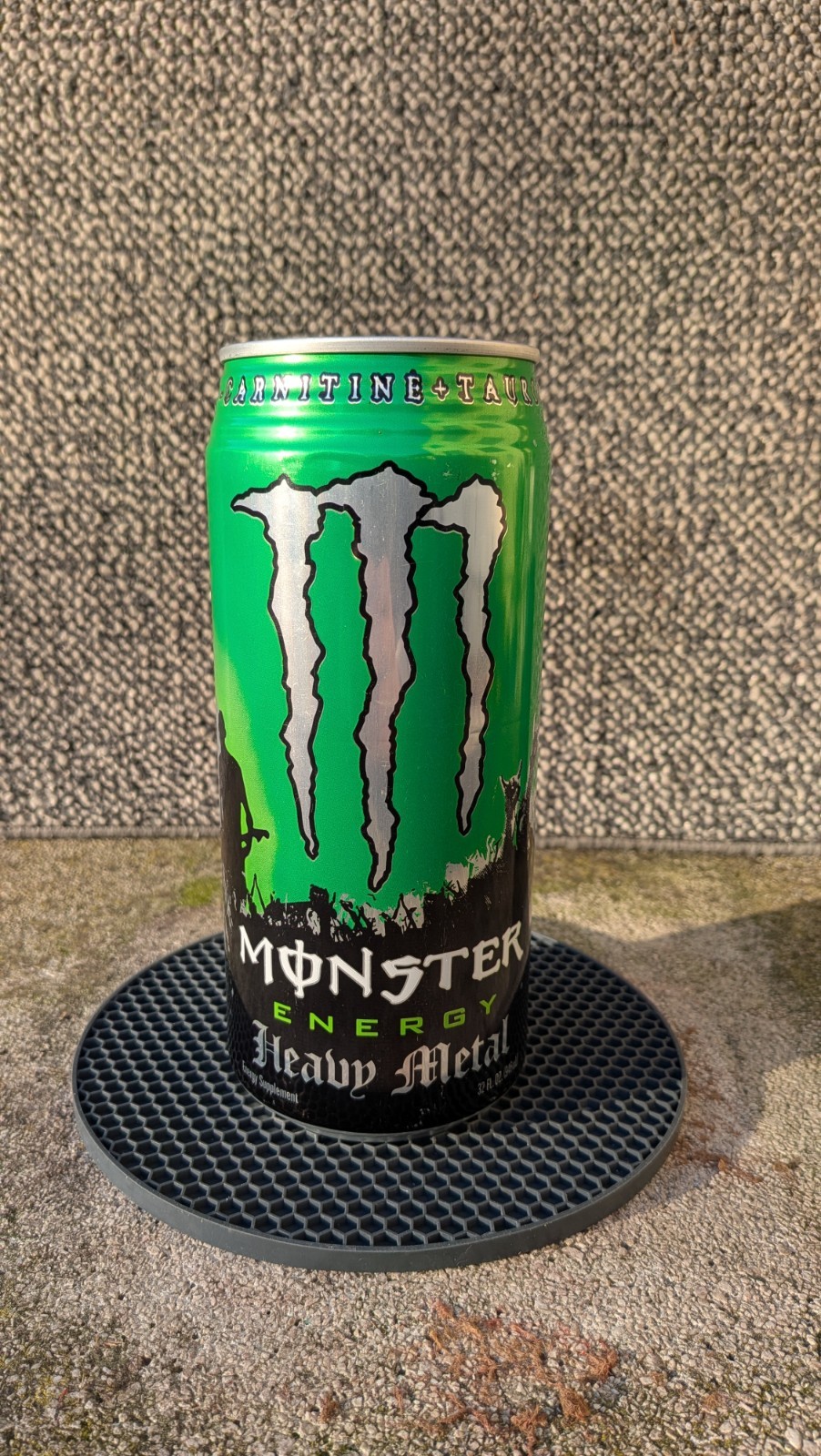 Monster Energy Heavy Metal - 946ml Year 2007 Full Can Perfect Condition Monster Energy Heavy Metal - 946ml Year 2007 Full Can Perfect Condition