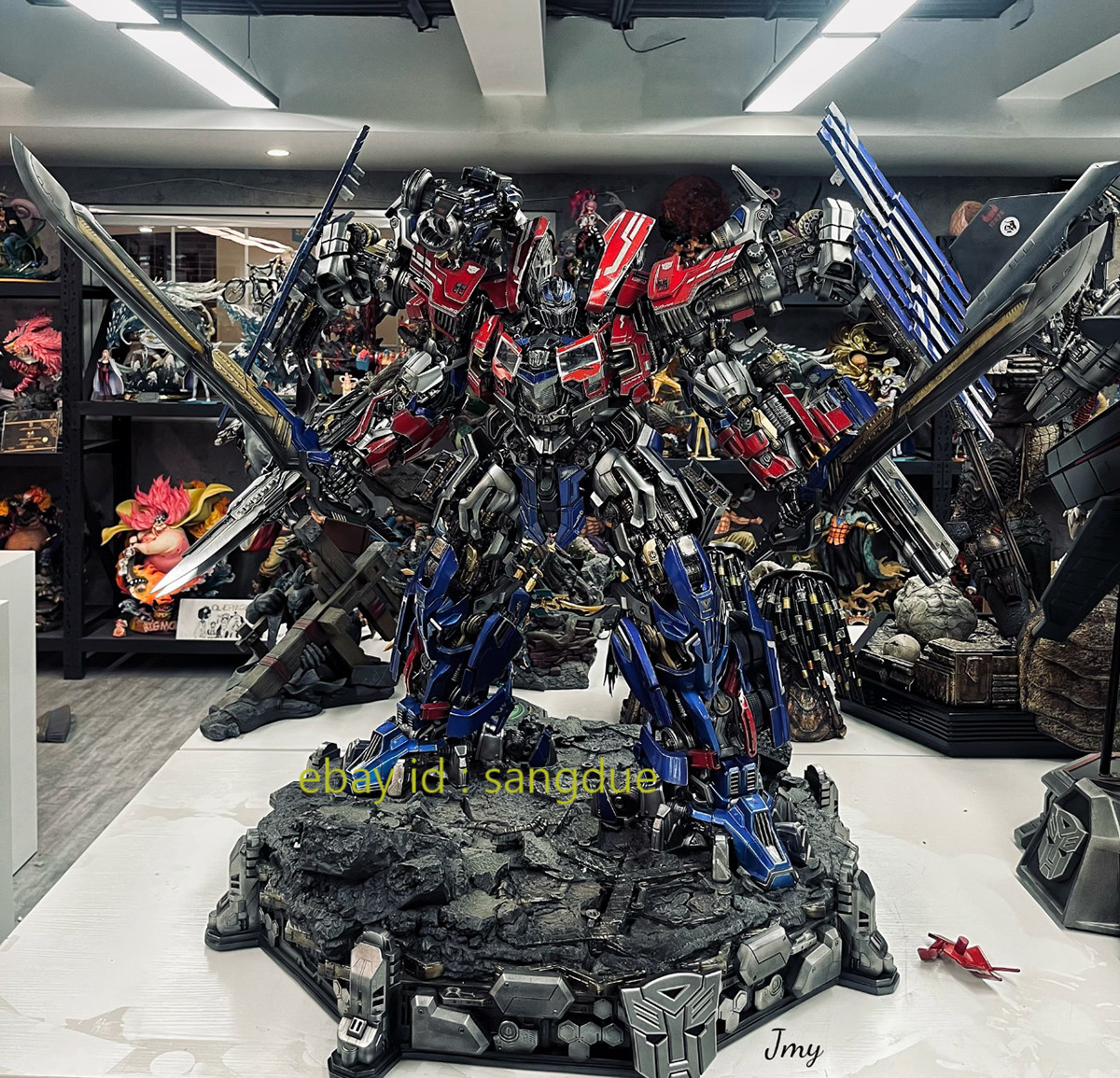 Prime 1 Studio MMTFM-36UTS Power Master Optimus Prime Statue 99cm Model In Stock Prime 1 Studio MMTFM-36UTS Power Master Optimus Prime Statue 99cm Model In Stock