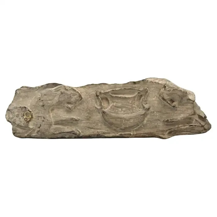 A Rare Second Temple Period Limestone Table Fragment, Jerusalem, 1st Century BCE