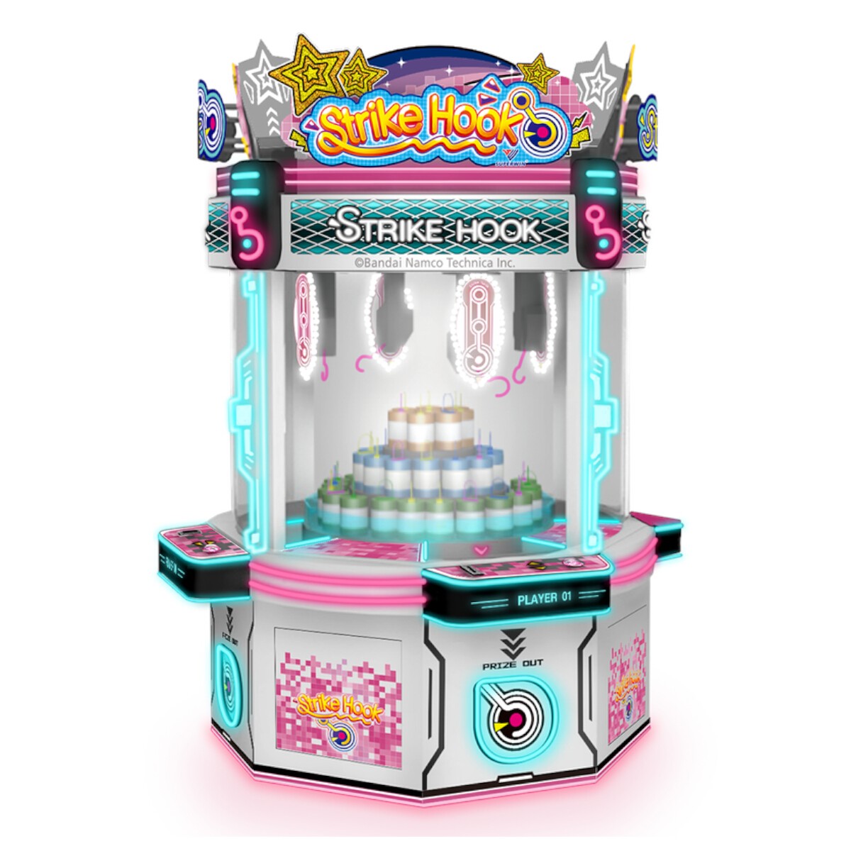 Namco Strike Hook Arcade Redemption Game