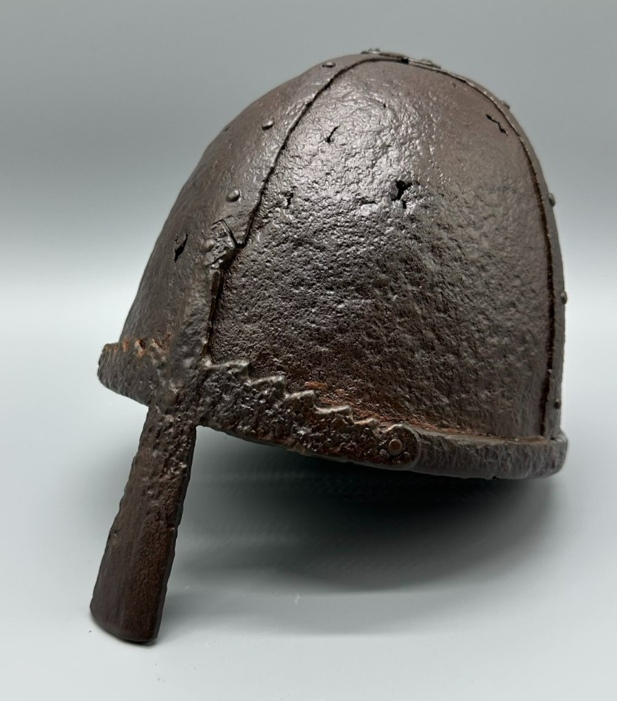 Authentic Restored 11th-12th Century Norman Viking Helmet – Museum Grade