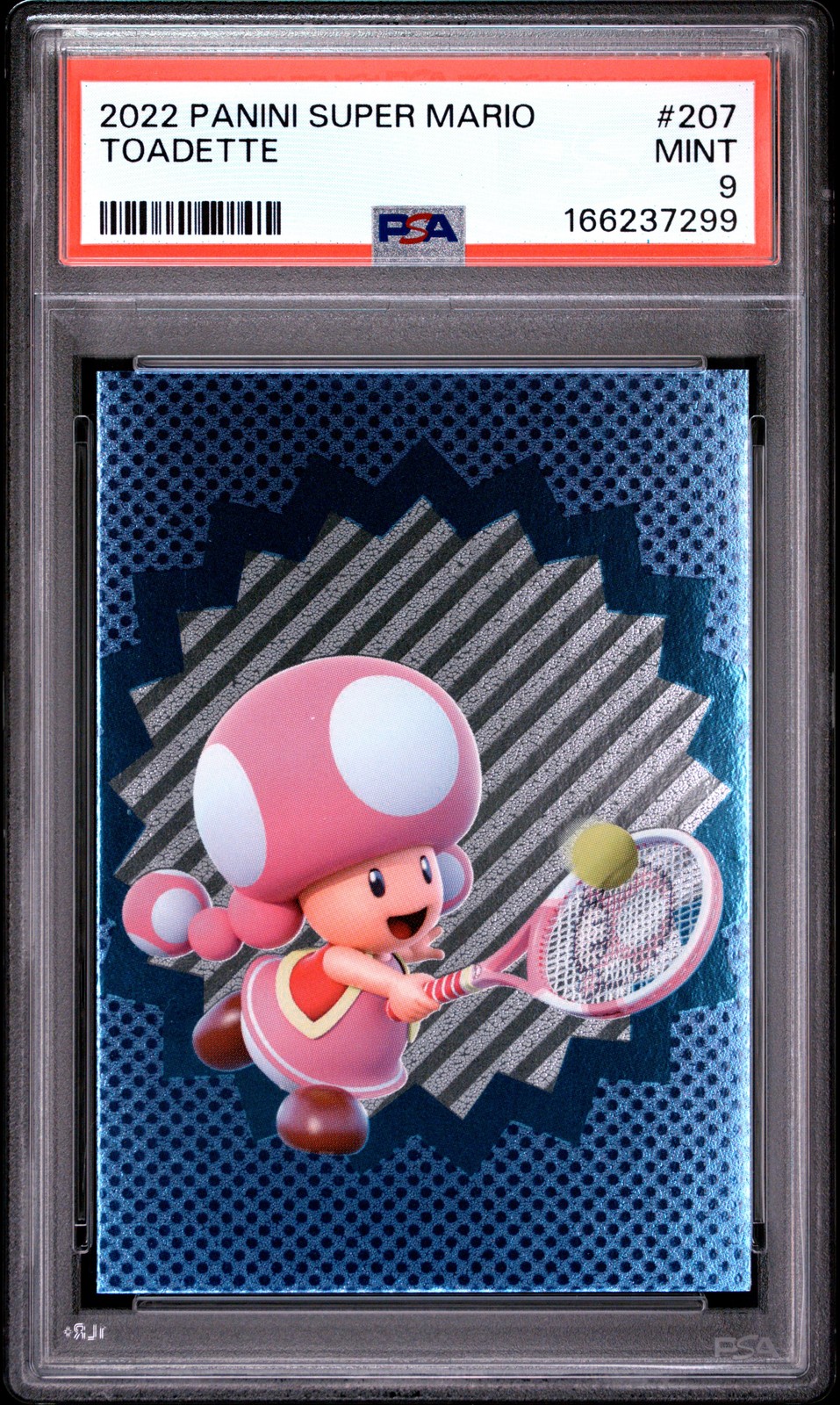 2022 PANINI SUPER MARIO #207 TOADETTE PSA 9 2022 PANINI SUPER MARIO #207 TOADETTE PSA 9