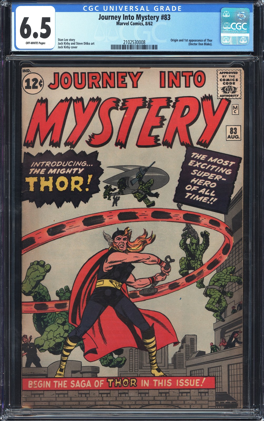 Journey Into Mystery 83 CGC 6.5