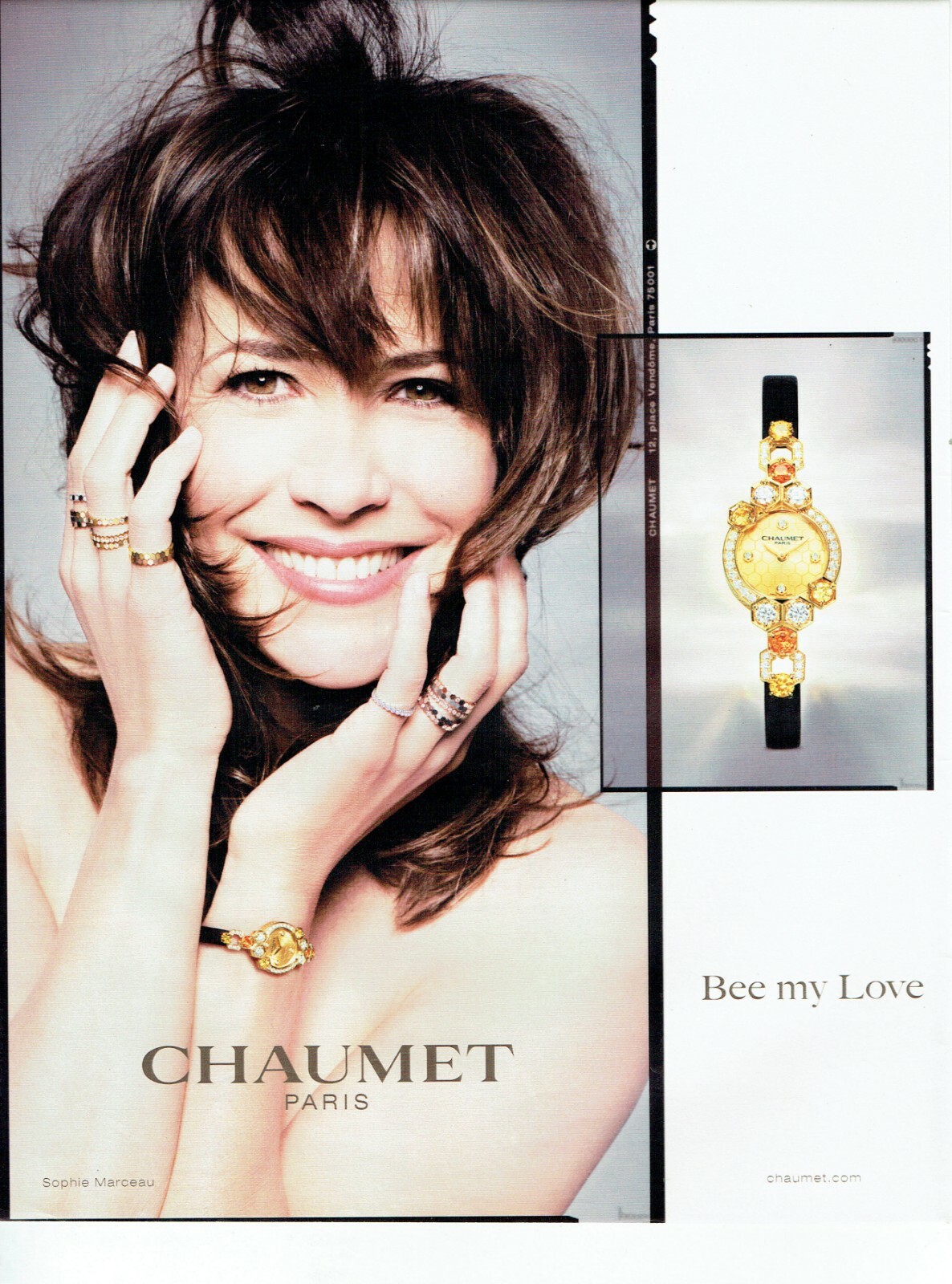Advertising 039 2012 Chaumet Watch Be My Love & Sophie Marceau
