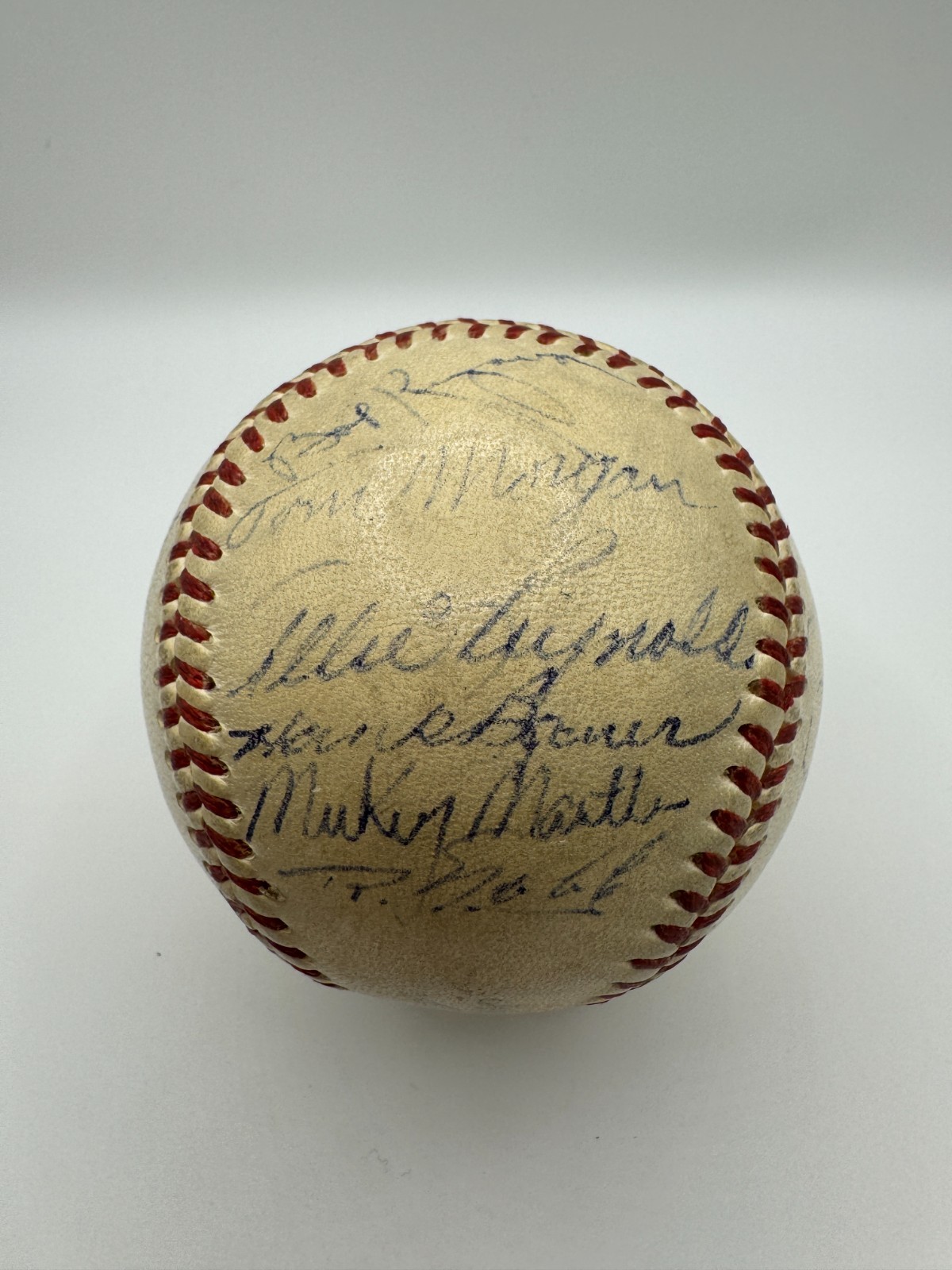 1951 World Series Baseball Signed with Mantle Mays Rookie JSA 1951 World Series Baseball Signed with Mantle Mays Rookie JSA