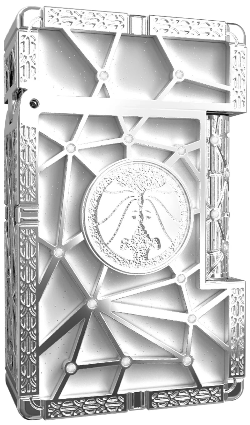 LE GRAND C23014LI Zodiac Scale - 18K Gold Diamond Luxury Lighter - S.T. DUPONT LE GRAND C23014LI Zodiac Scale - 18K Gold Diamond Luxury Lighter - S.T. DUPONT