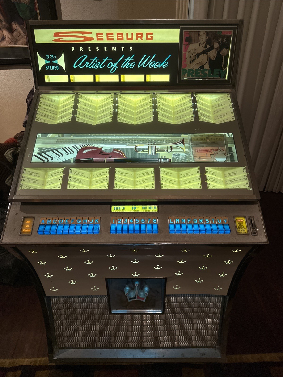Seeburg Ds160 Vintage Jukebox