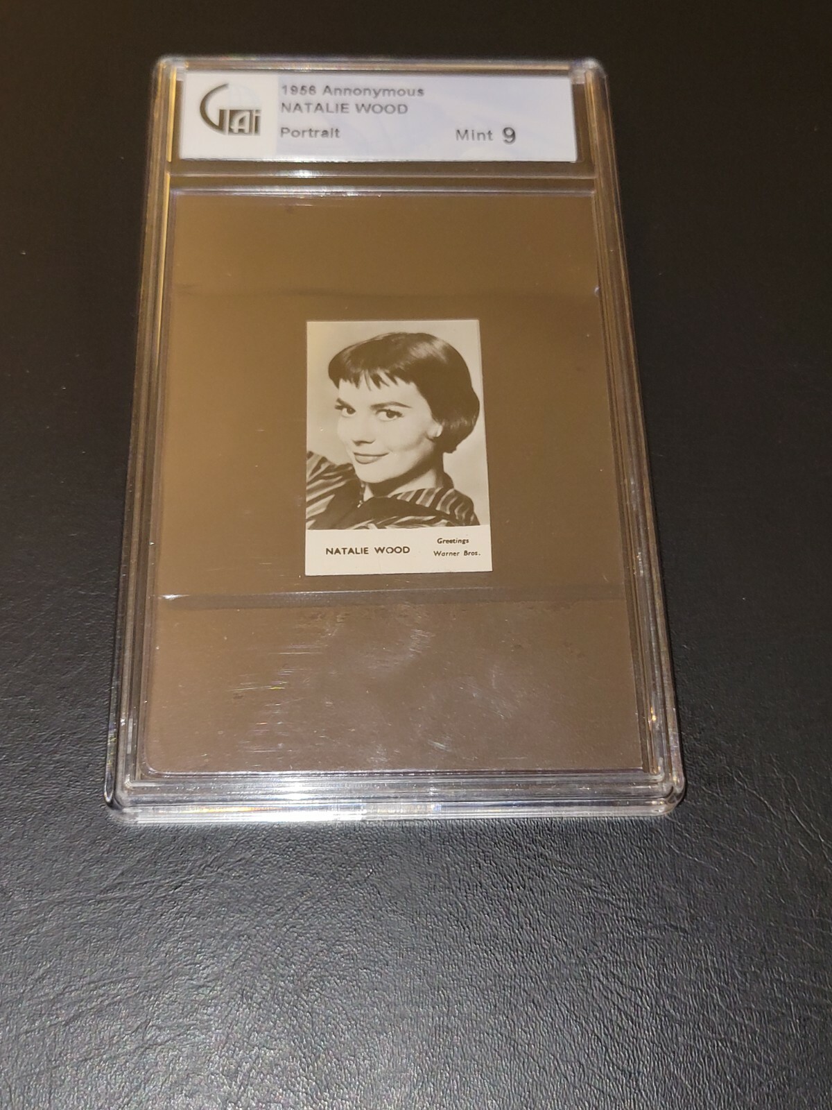 1956 Anonymous Film Stars Natalie Wood portrait GAI  9 Mint   Rare