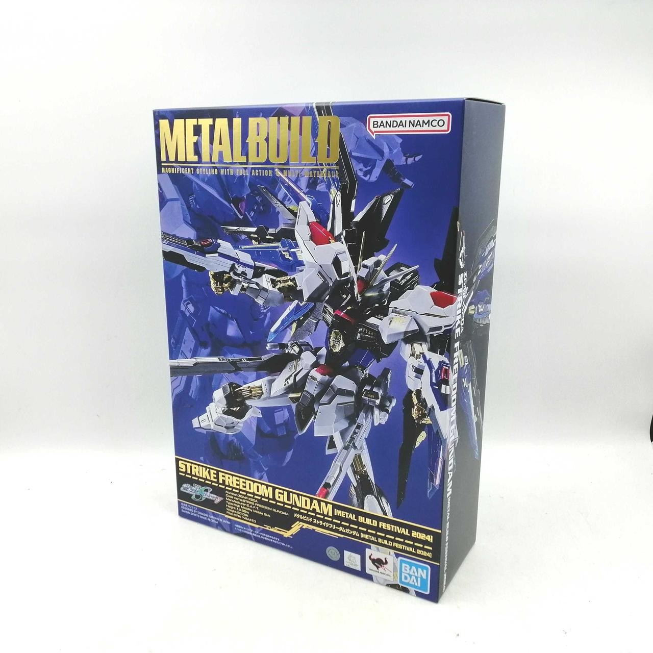 Bandai Namco METAL BUILD Strike Freedom Gundam Destiny Mint