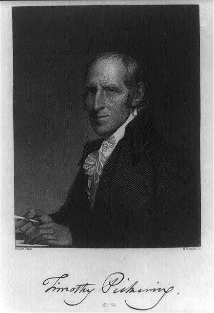 Photo:Timothy Pickering 1700s Portrait Engraving ??? Secretary of State