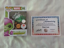 🔥Rare Green Goblin Chase Funko Pop signed by Stan Lee Certified/Authenticated picture