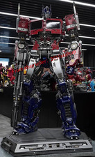 Queen Studios Bumblebee Autobots Optimus Prime Human Size Resin Model Statue picture