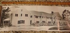 ESTATE VINTAGE 1ST PANOR 1946 47 PHOTO ST JOHN'S SCHOOL RIVER OAKS HOUSTON TEXAS picture