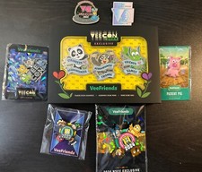 Veefriends Veecon, NSCC, Road to Veecon, Patient Pig Ultimate Pin Set SOLD OUT picture