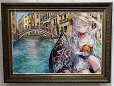 Original illustration B with Momoko-sensei signed certificate collection g86 picture