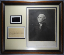 Piece of George Washington's Cloak - Gifted to Him by King Charles IV of Spain picture