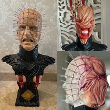 Hellraiser Pinhead&Chatterer two face 1/1 life size resin painted Bust statue picture
