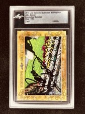 John Denver 2018 Leaf Cut Signature signed autograph slab 1/1 JSA Country Roads picture