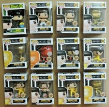 218 BLACK GOLD 219 YELLOW 592 ORANGE Signed SGA Giants BRUCE LEE Funko POP KATO picture