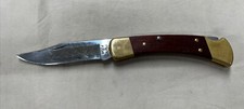 Buck 110 Lock Back Folding Knife Founders Edition Alfred C Buck Signature picture
