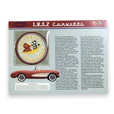 1957 Chevrolet Corvette Patch Willabee & Ward Official Collection Info Card picture