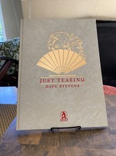 JUST TEASING POSTER SIZE ART BOOK SIGNED BY DAVE STEVENS Lettered Edition Very G picture