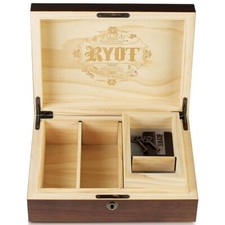 RYOT Humidor Walnut Combo Box (8×1) Smoke Smoking Case Storage Wood Kannastor picture