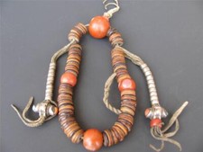 ✅ ANTIQUE SACRED TIBETAN BUDDHIST LAMA'S PRAYER BEADS - MUSEUM QUALITY picture