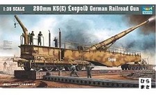 Plastic Model Kit 1/35 German 280mm Railway Cannon Leopold Retailer List Japan picture