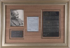CHAIM WEIZMANN (ISRAEL) - TYPED LETTER SIGNED 01/06/1933 picture