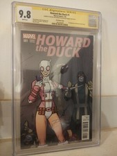 Howard The Duck #1 CGC 9.8 Signed by Stan Lee & 1st app of Gwenpool RARE picture