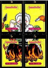 ANTHONY BOURDAIN 1/1 PUZZLE FULL COLOR SKETCH CARD TOPPS 2017 GARBAGE PAIL KIDS picture