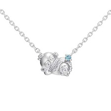 U-TREASURE Hangyodon Silver Necklace NSaHD-100-SV Sanrio Gift picture