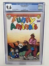 Funny Aminals #1 1972 CGC 9.6 Maus First App. R. Crumb Art Spiegelman ❄️ White picture