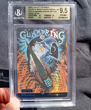 BGS 9.5 Pristine GLAMDRING Serialized MTG Lord Of The Rings LOTR Serial 100 picture