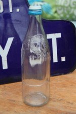 SUPER SCARCE DEFECT RC cola soda bottle with internal glass smile coke pepsi   picture