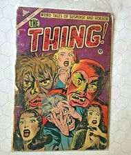 PRECODE THE THING #10 1953 horror comic weird tales cdc suspense pch scarce picture