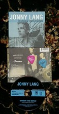 JONNY LANG AUTOGRAPHED SIGNED WANDER THIS WORLD CD w/ GUITAR PICKS 2 PICK SET picture